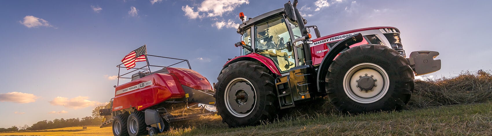 Massey Ferugson tractor American Flag Series